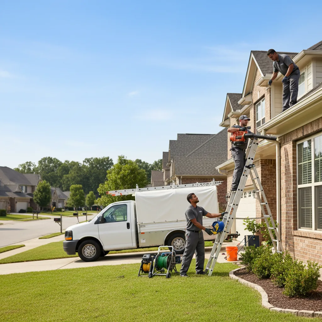 Home Gutter Service in Choctaw, OK near me